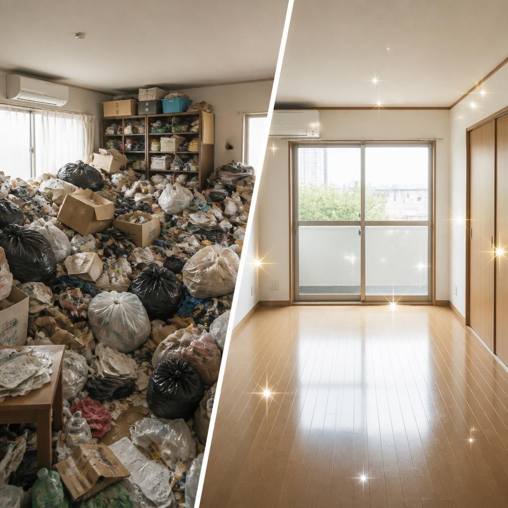 横浜市のゴミ屋敷をスッキリ解消！片付けのプロがあなたをサポート！