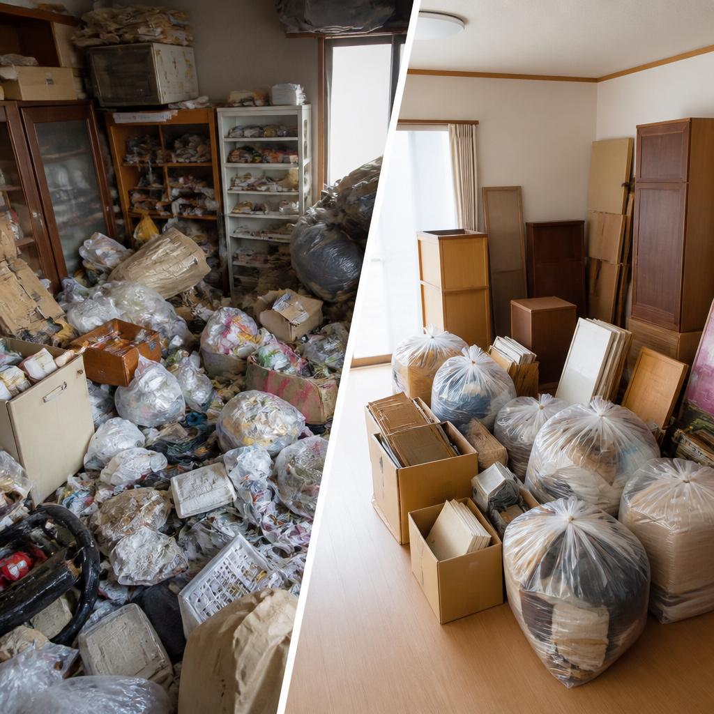 産業廃棄物処理と不用品回収の違い
