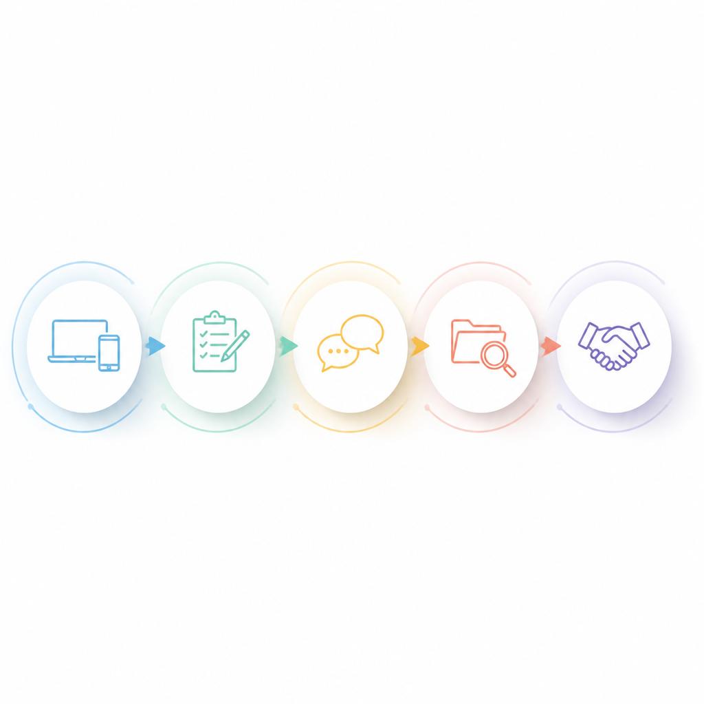 無料相談の流れ