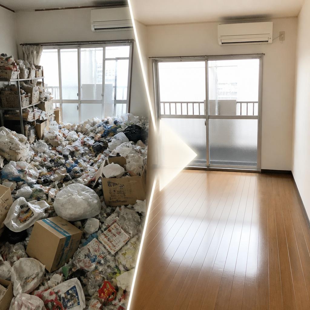 ゴミ屋敷からの脱出！