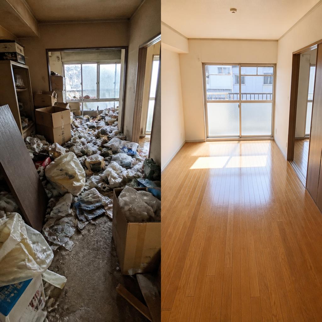 ゴミ屋敷清掃で新しいスタートを