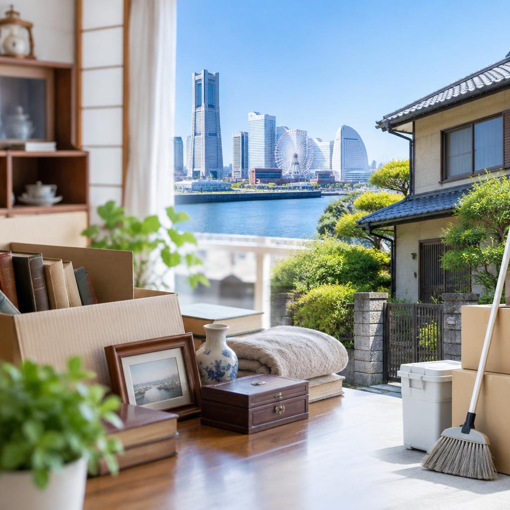 生前整理から空き家管理まで、横浜市の不用品回収がサポート！大切な品も住まいも、迅速・丁寧に整えます。