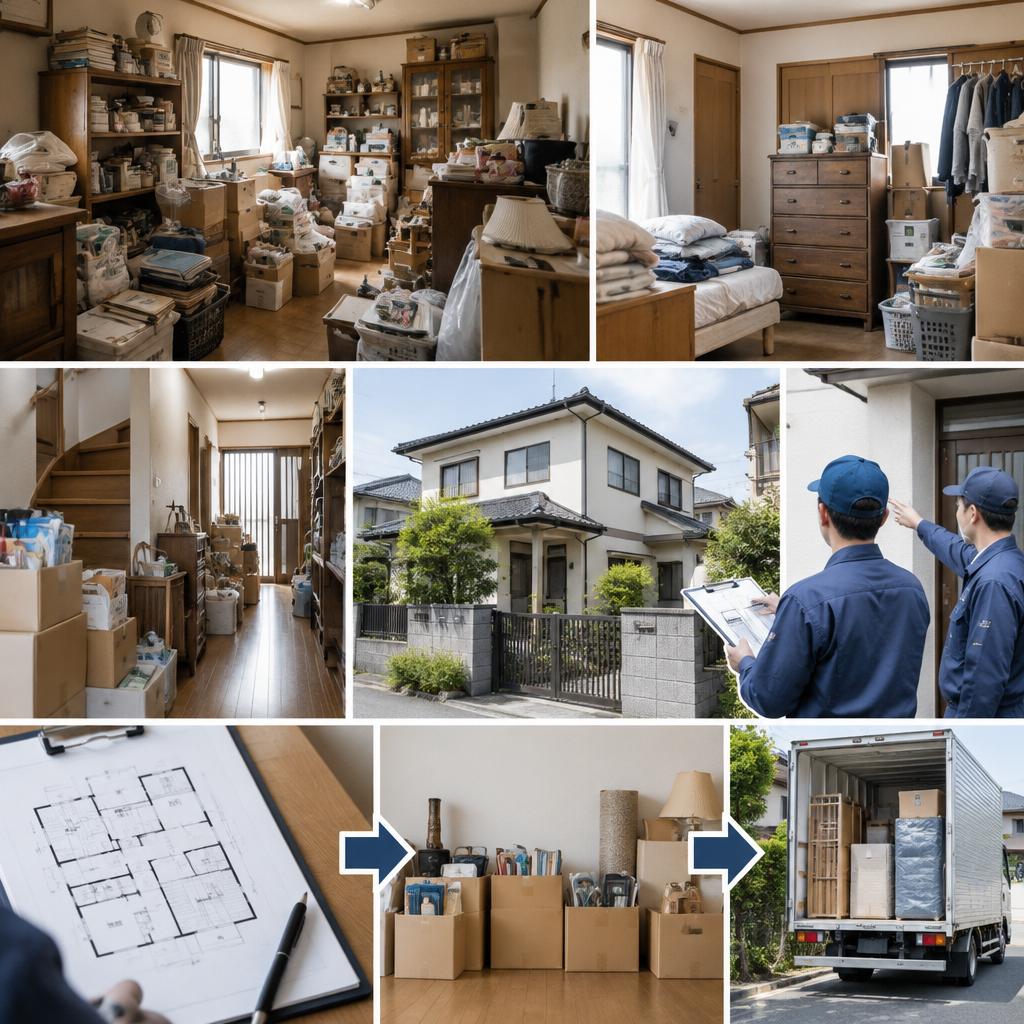 一軒家の片付け、ひとりで抱え込まないでください