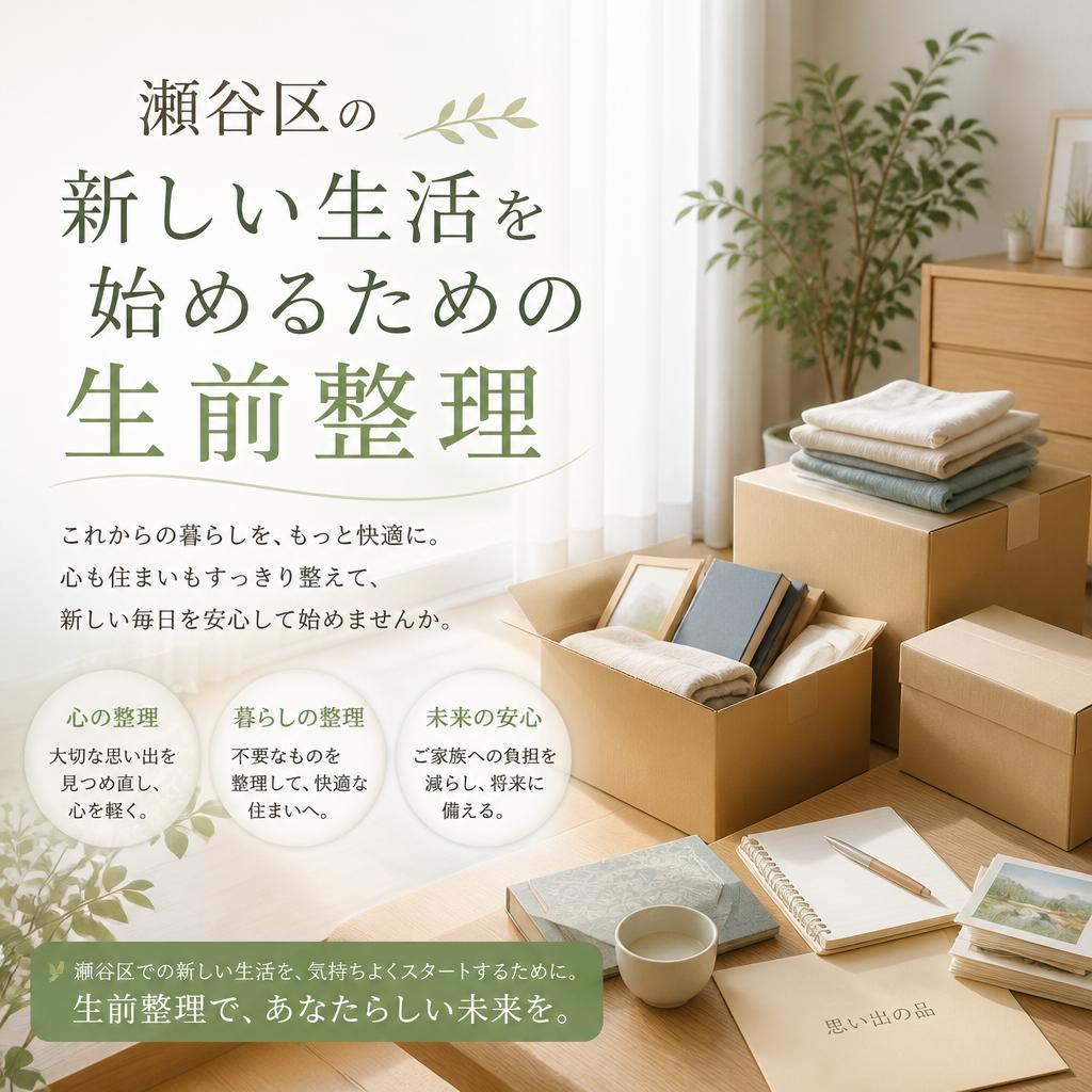 瀬谷区の新しい生活を始めるための生前整理