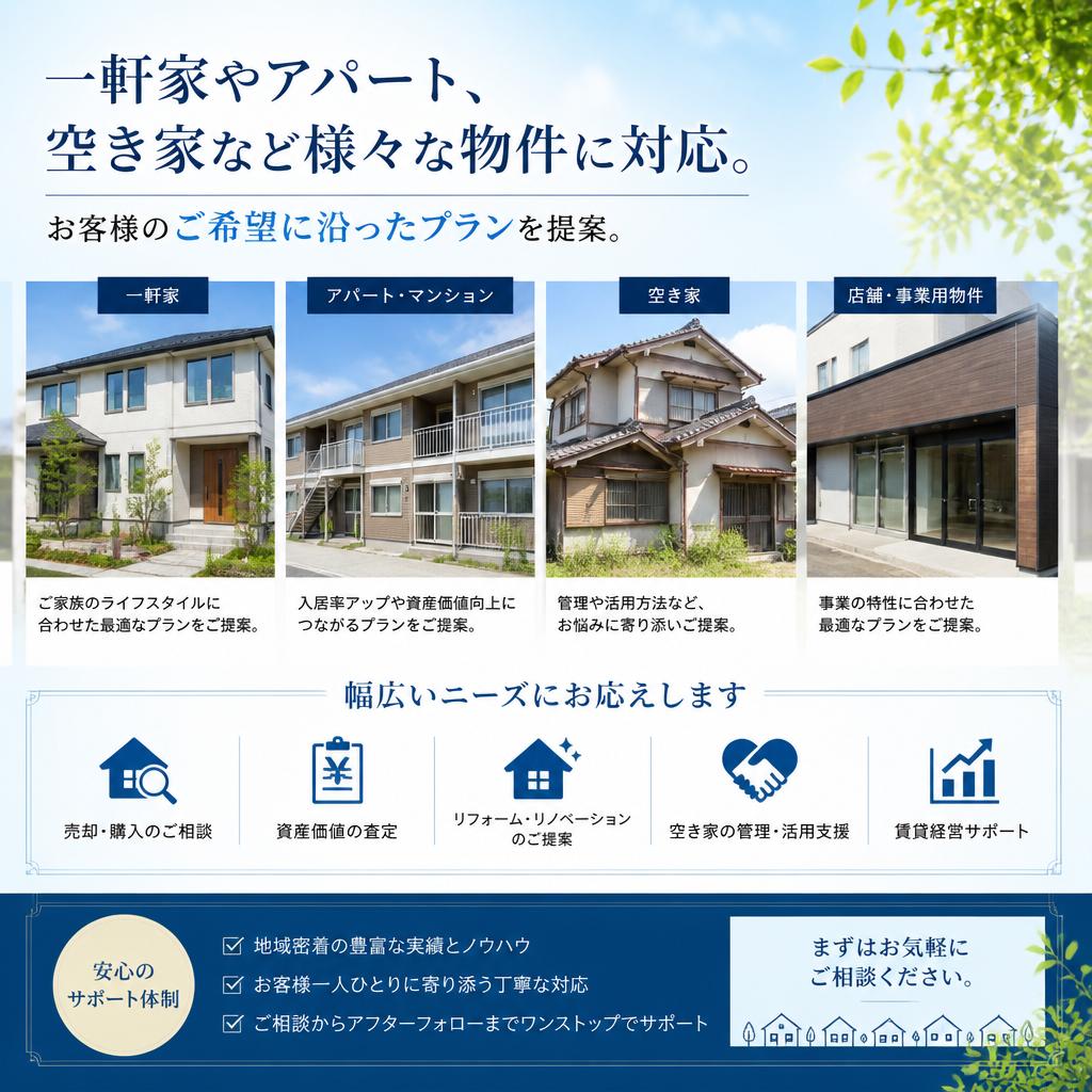 柔軟なプラン対応