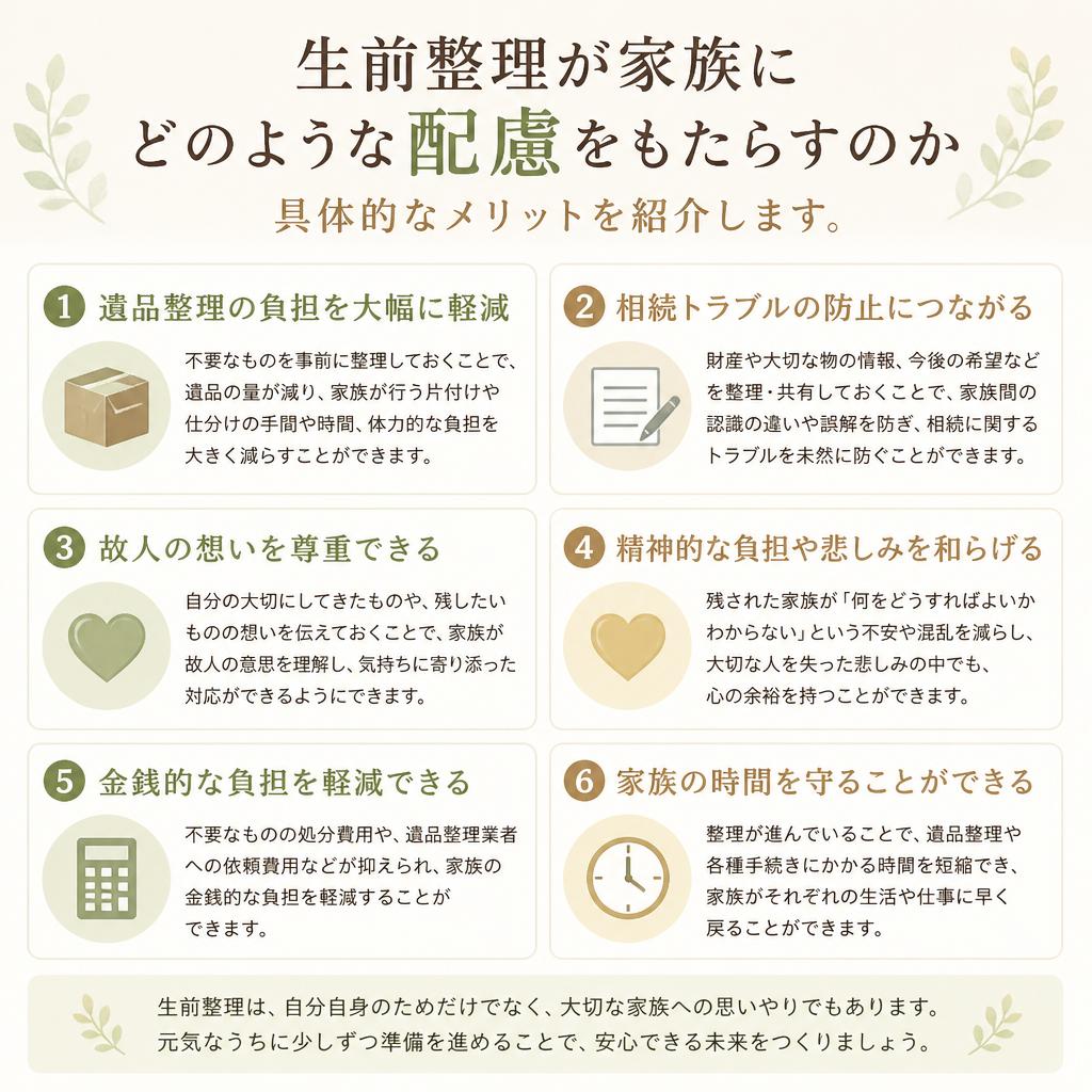 家族への配慮