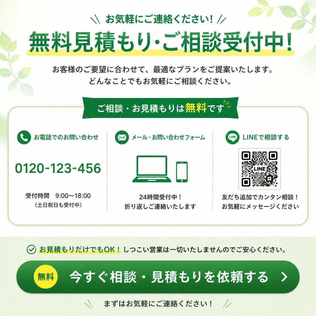 今すぐお問い合わせを！