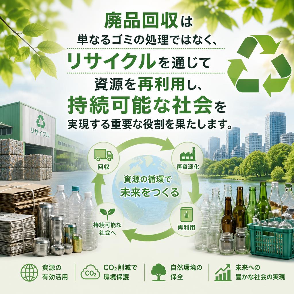 廃品回収とリサイクルの重要性