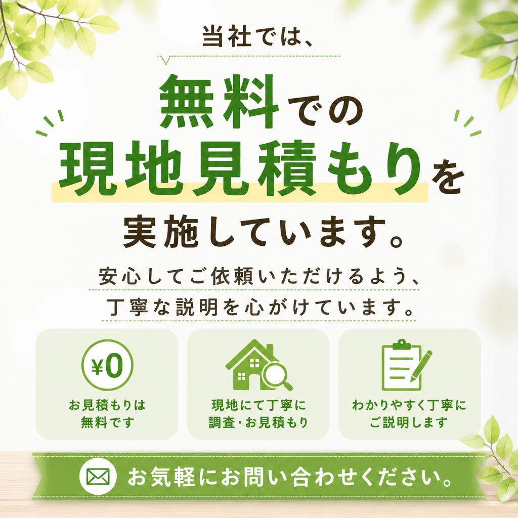 まずは問い合わせを！
