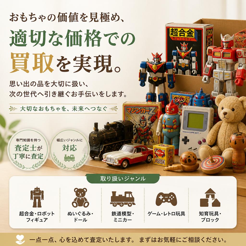 2. おもちゃ買取サービスの特徴