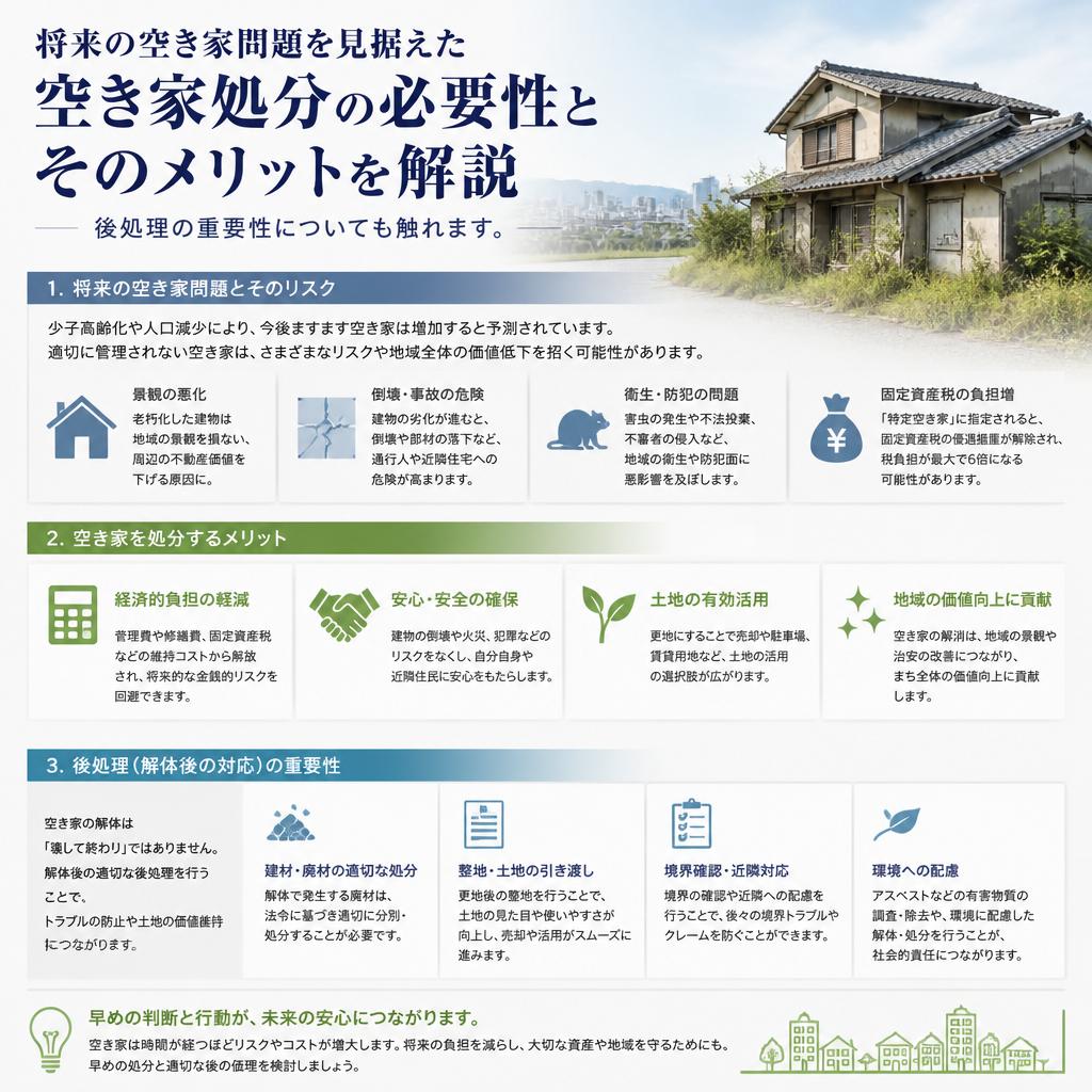 空き家処分の必要性