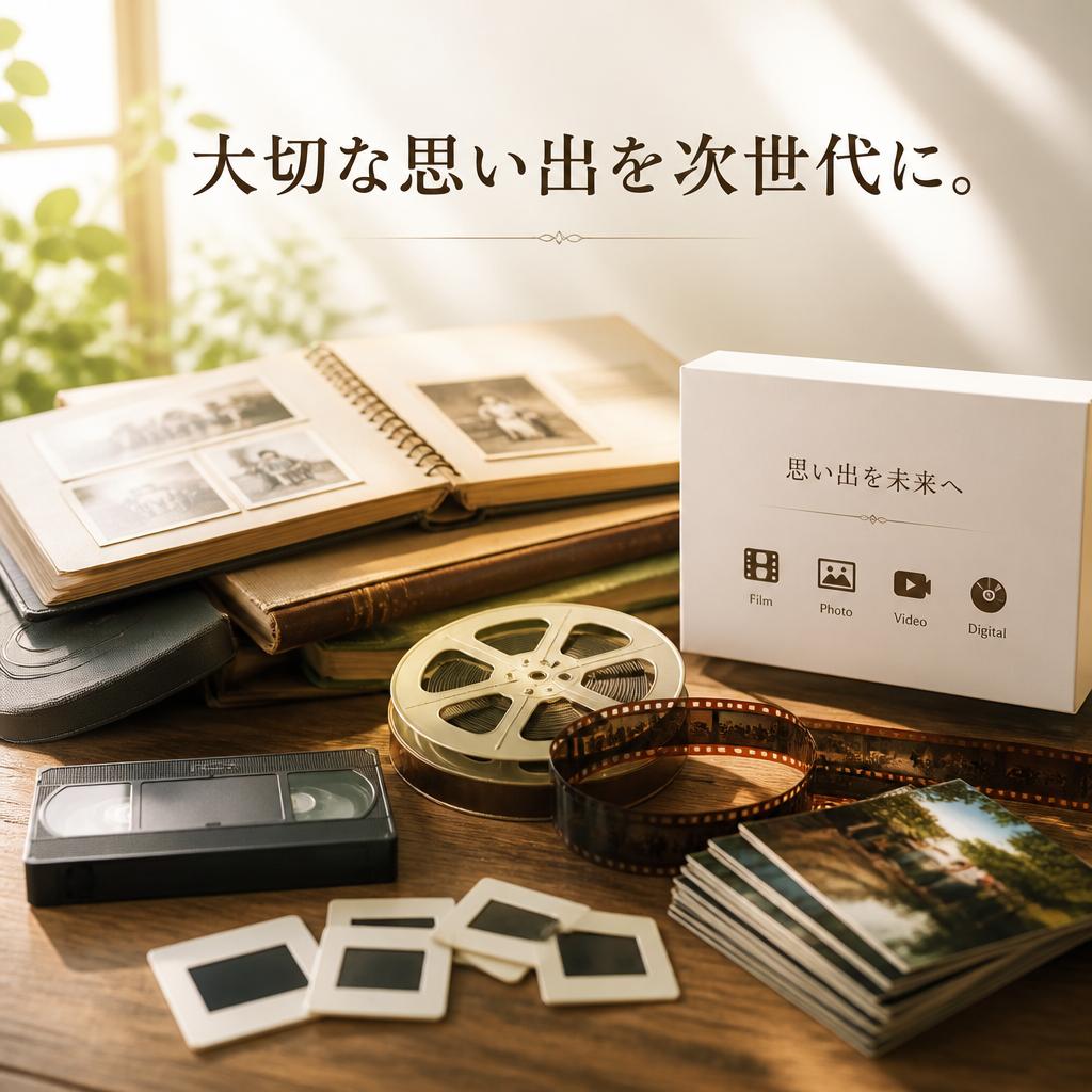 大切な思い出を次世代に。