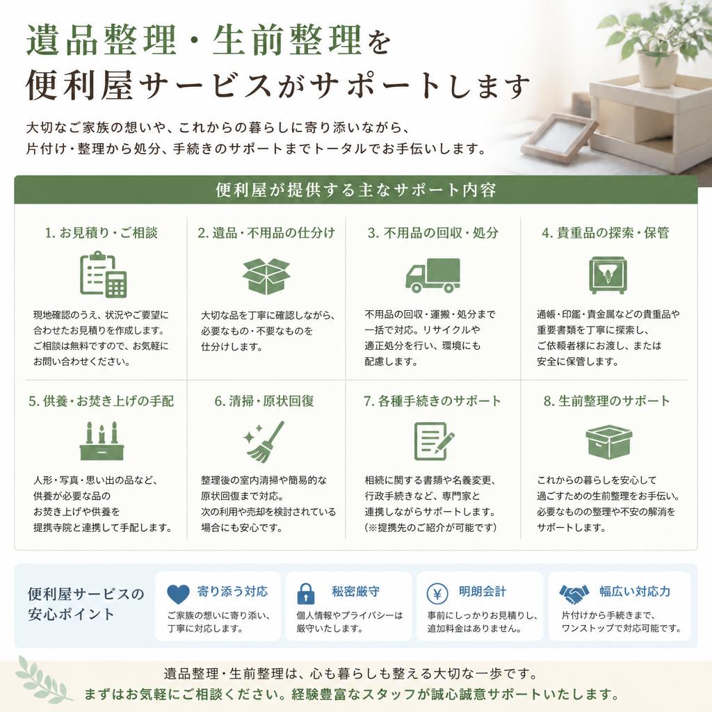 便利屋サービスのご紹介