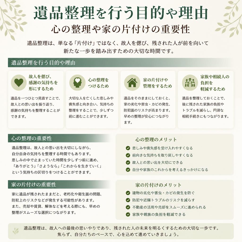 2. 遺品整理の必要性