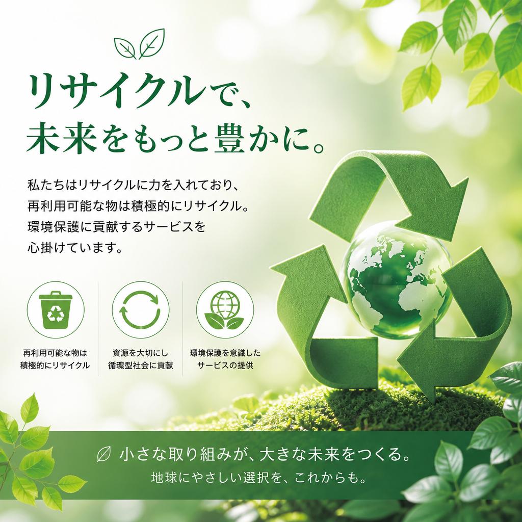 リサイクルへの取り組み