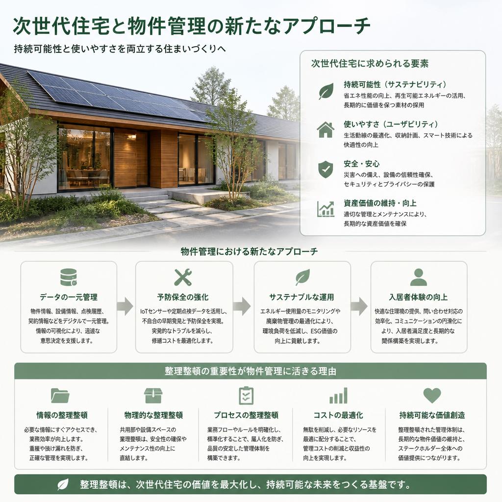 次世代住宅の設計と管理の新潮流