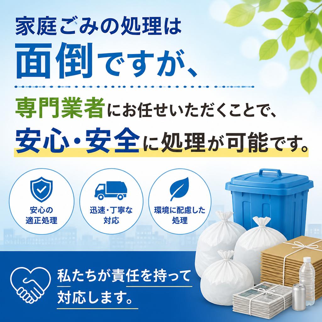 家庭ごみの適切な処理
