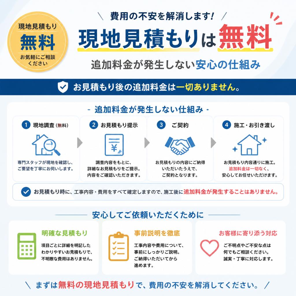 料金についてのの透明性