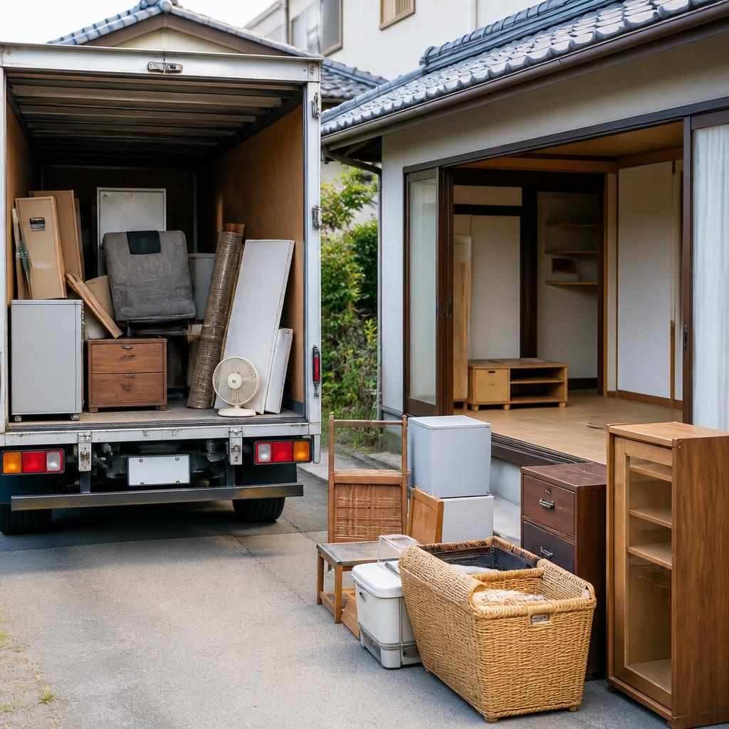 不用品回収のスムーズな流れ