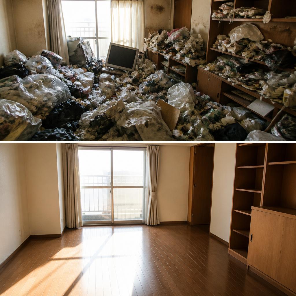 4. ゴミ屋敷の整理もお任せ!