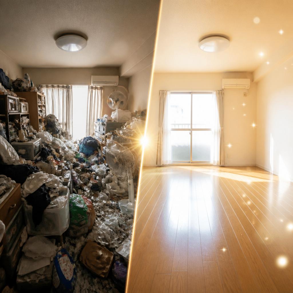 ゴミ屋敷も一掃！新たなスタートを切りませんか？